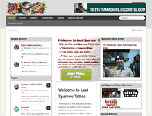 Tablet Screenshot of lastsparrowtattoo.com